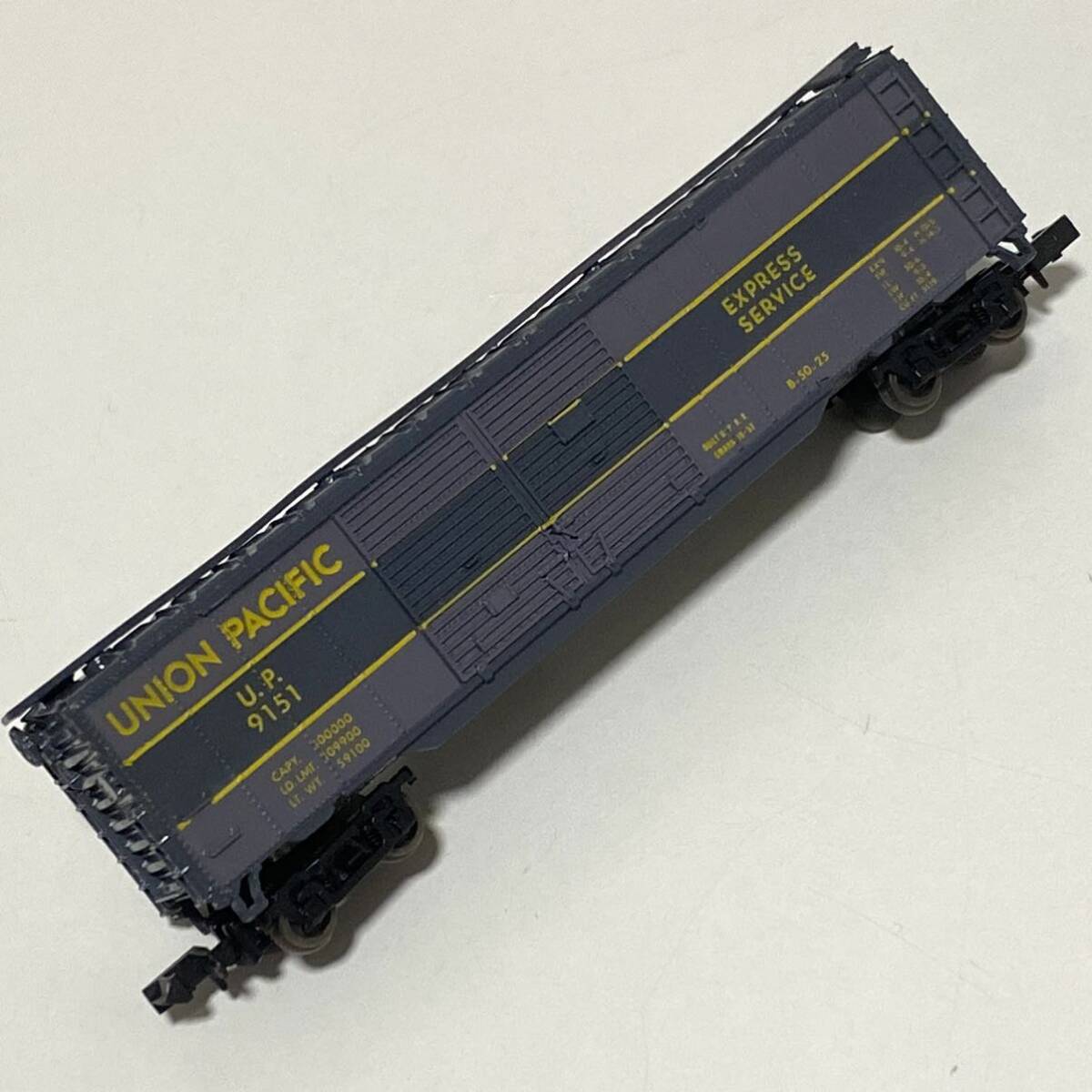 *ConCor navy blue ko- N gauge foreign vehicle row car &. car UNION PACIFIC EXPRESS SERVICE 8511 Limited Edition set 