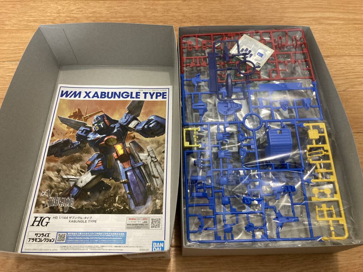 未組み立て品　ＨＧ 1/144 ザブングル・タイプ 戦闘メカザブングル プレミアムバンダイ_画像4