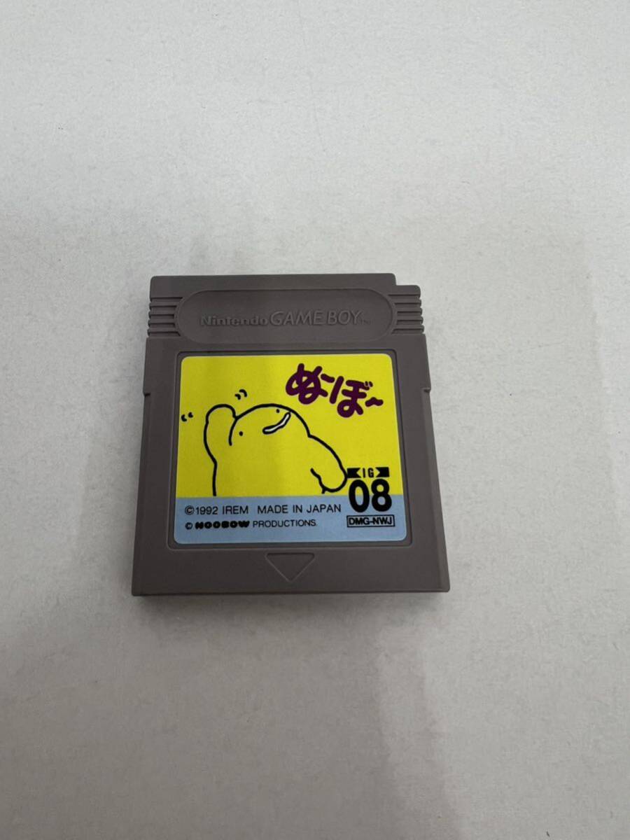 A3524◆任天堂 ゲームボーイ ゲームソフト ぬーぼー 説明書付き DMG-NWJの画像2