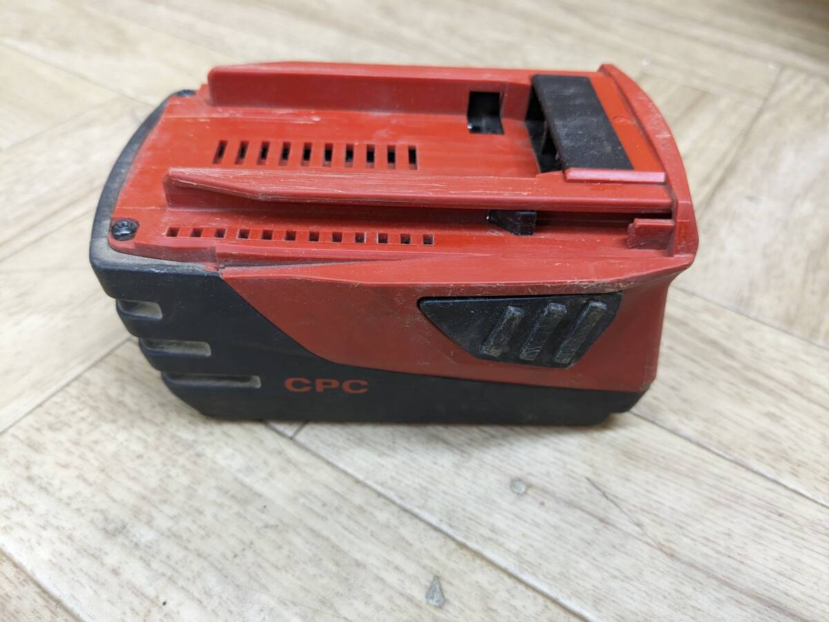 HILTI ヒルティ B22/5.2 バッテリー CPC 電動 リチウムイオン電池 動作品_画像1