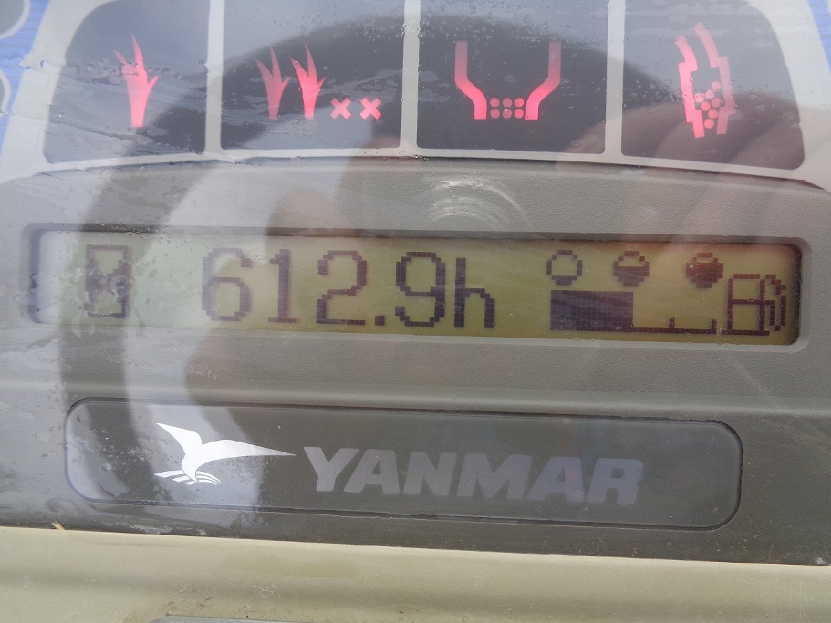 （宮城）ヤンマー 田植え機 VP80D ８条植 612.9時間 自動水平 ディーゼル 施肥機 整地ロータ 苗補給装置 ダブルタイヤ（57-2403-1）の画像5