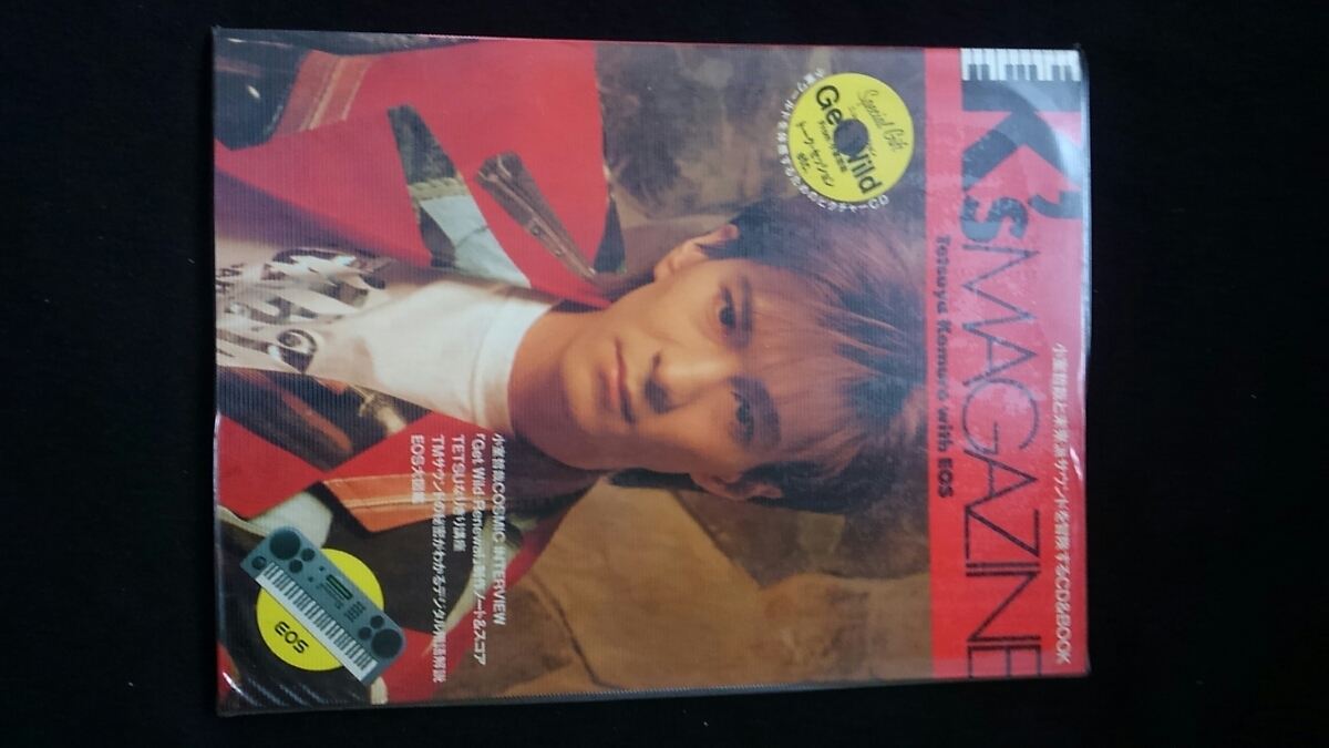 Ks MAGAZINE Komuro Tetsuya . future . sound . adventure make CD&BOOK EOS large illustrated reference book Asakura Daisuke music course Get Wild score musical score TM NETWORK rare rare 