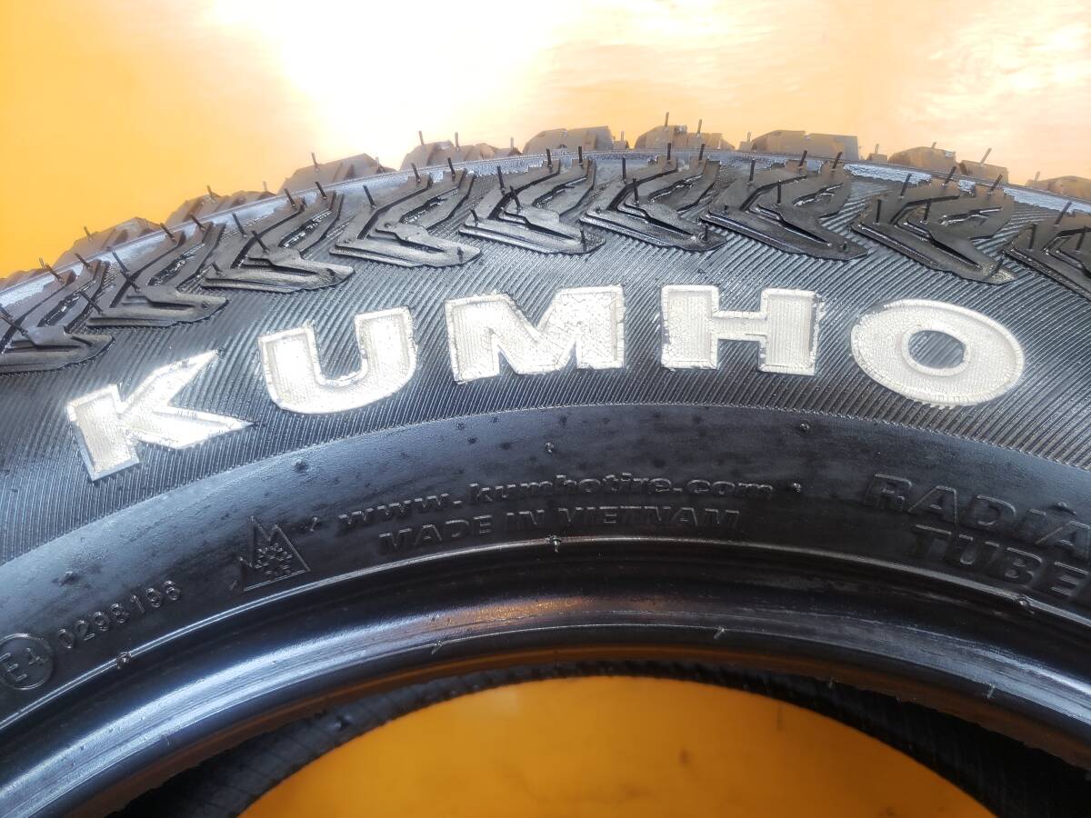 【R354】9.5分山 KOMHO ROAD VENTURE 225/65R17 4本_画像6