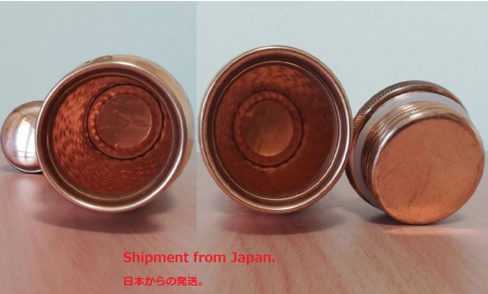 純銅ウォーターボトル *1.0 litr. * Copper Hammer water Bottle.*すぐに健康上の利点を得ます。* 日本にとって最高の品質*_画像4