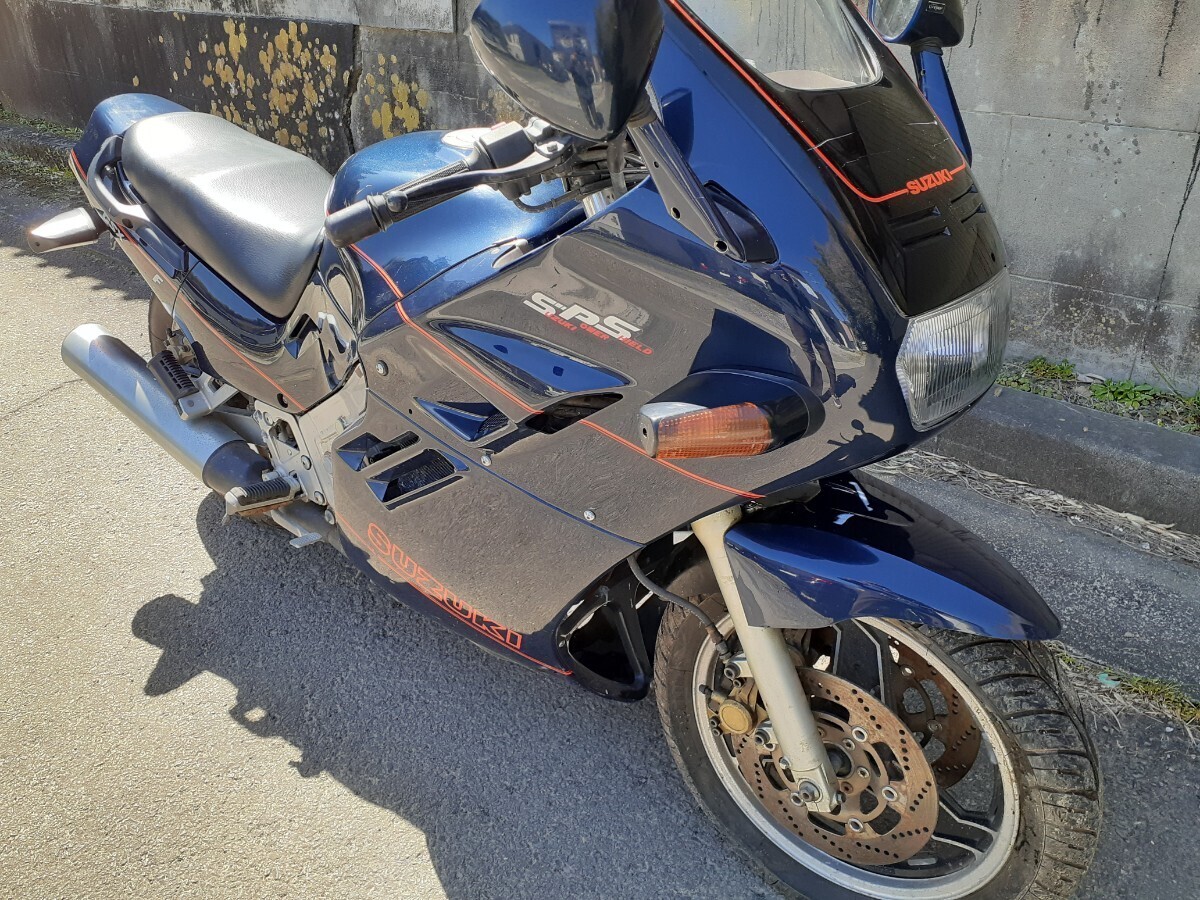 スズキ GSX1100F GV72A 書類付き レストアベース 低走行 5737km _画像2