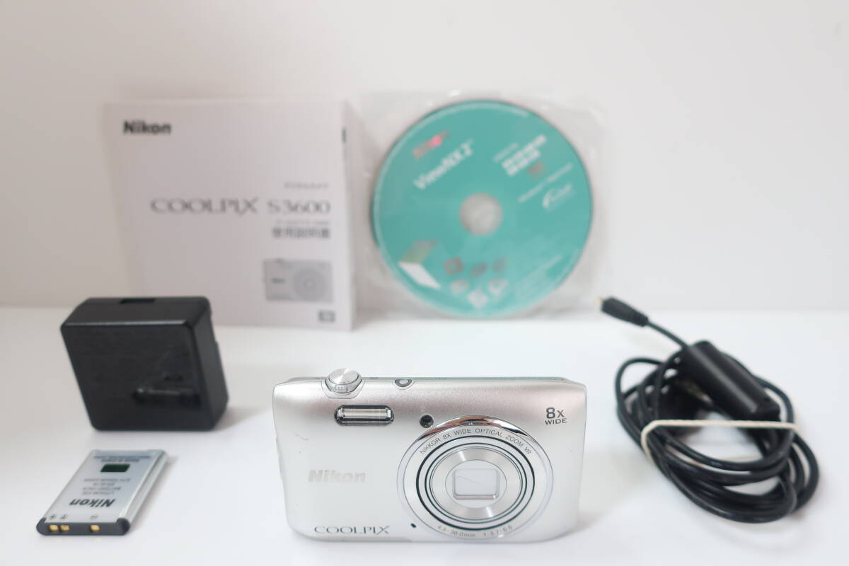 5134円 ☆実用品☆ Nikon ニコン S3600 充電器付 #2867 - キヤノン 5134円 ☆実用品☆ Nikon ニコン S3600 充電器付 #2867 - キヤノン