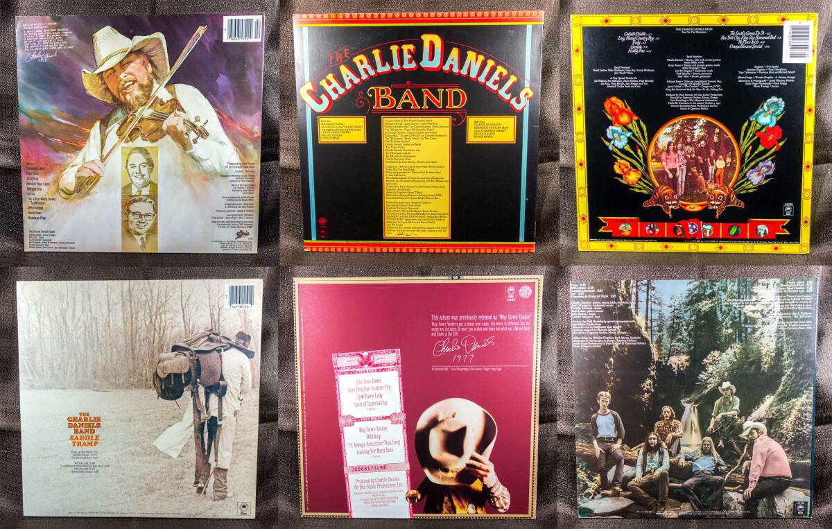 CHARLIE DANIELS BAND チャーリー・ダニエルズ 輸入盤LP 11点セットの画像3