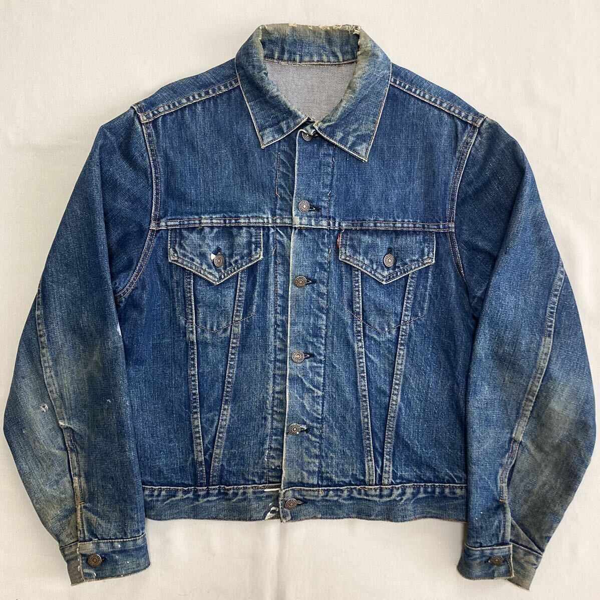 3rd仕様 60s リーバイス 70505 BIGE ヴィンテージ オリジナル(LEVIS 1st 2nd 506XX 507XX 557 558 559 501 505 66前期 などお好きな方)_画像4