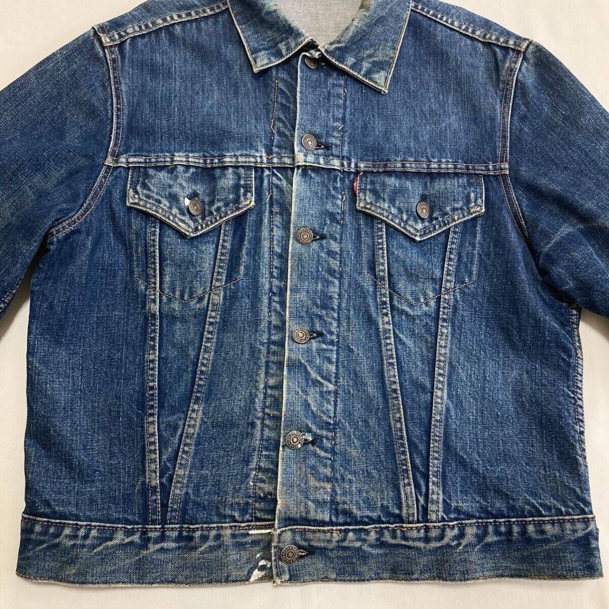 3rd仕様 60s リーバイス 70505 BIGE ヴィンテージ オリジナル(LEVIS 1st 2nd 506XX 507XX 557 558 559 501 505 66前期 などお好きな方)_画像6