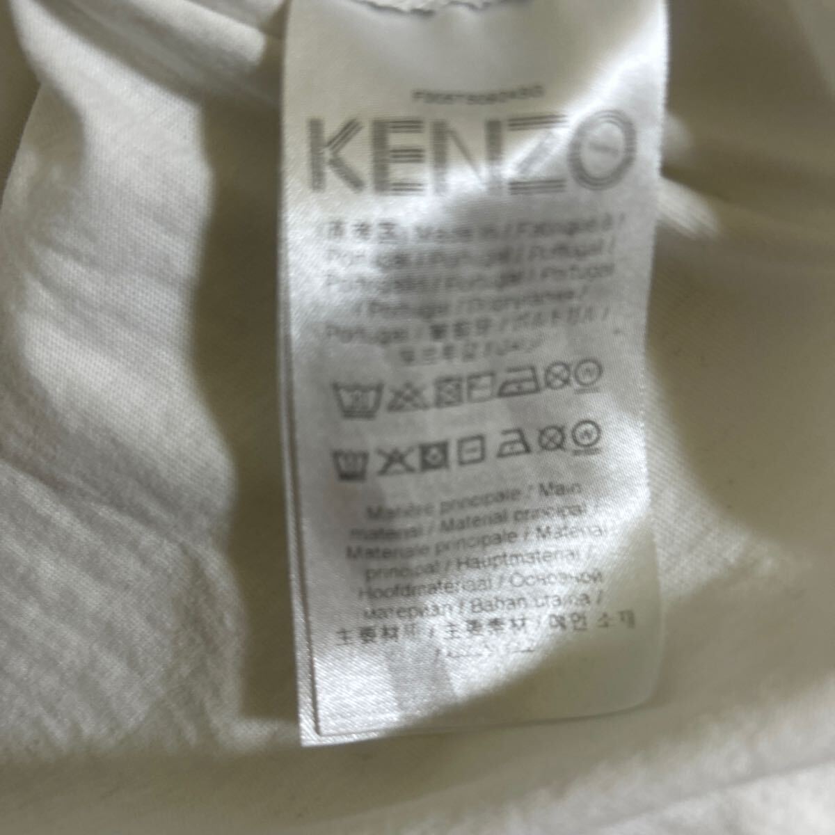 KENZO PARIS白 Tシャツ Lサイズ_画像6