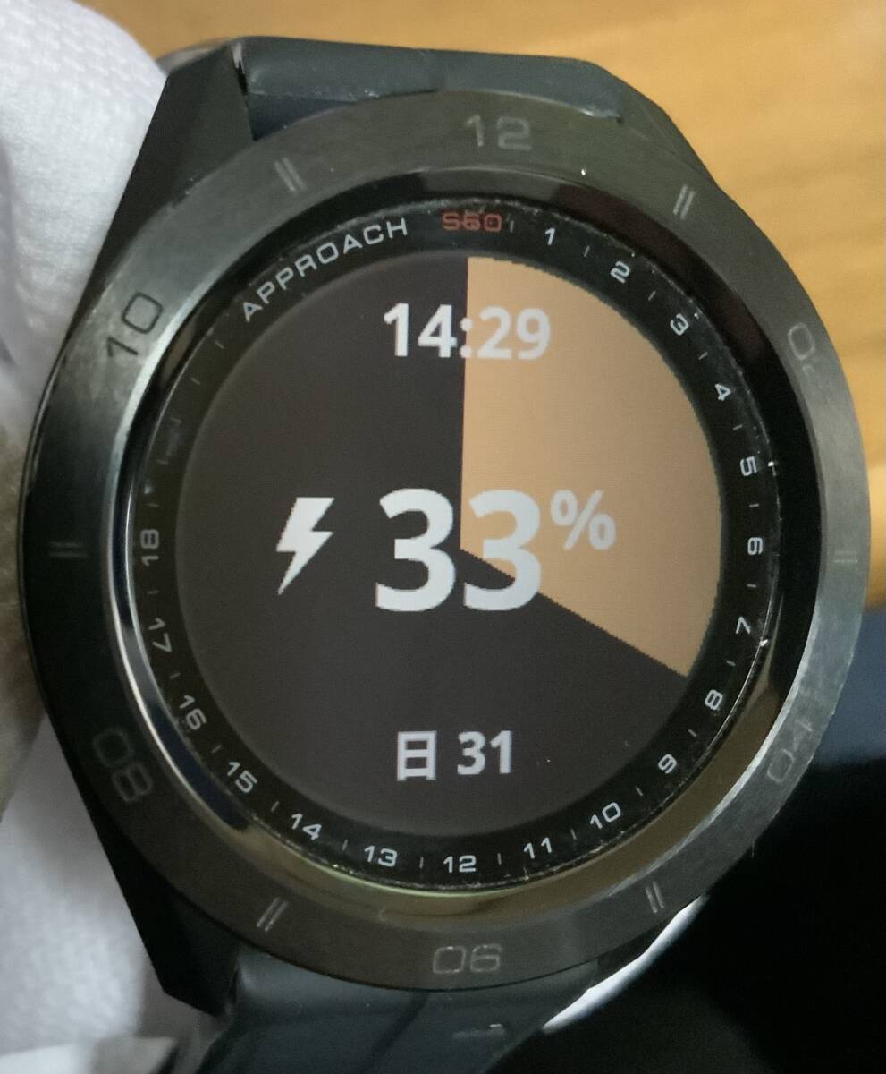 GARMIN　APPROACH　S60　PREMIUM　ガーミン　プレミアム　ラバーベルト、コネクターキャップ_画像6