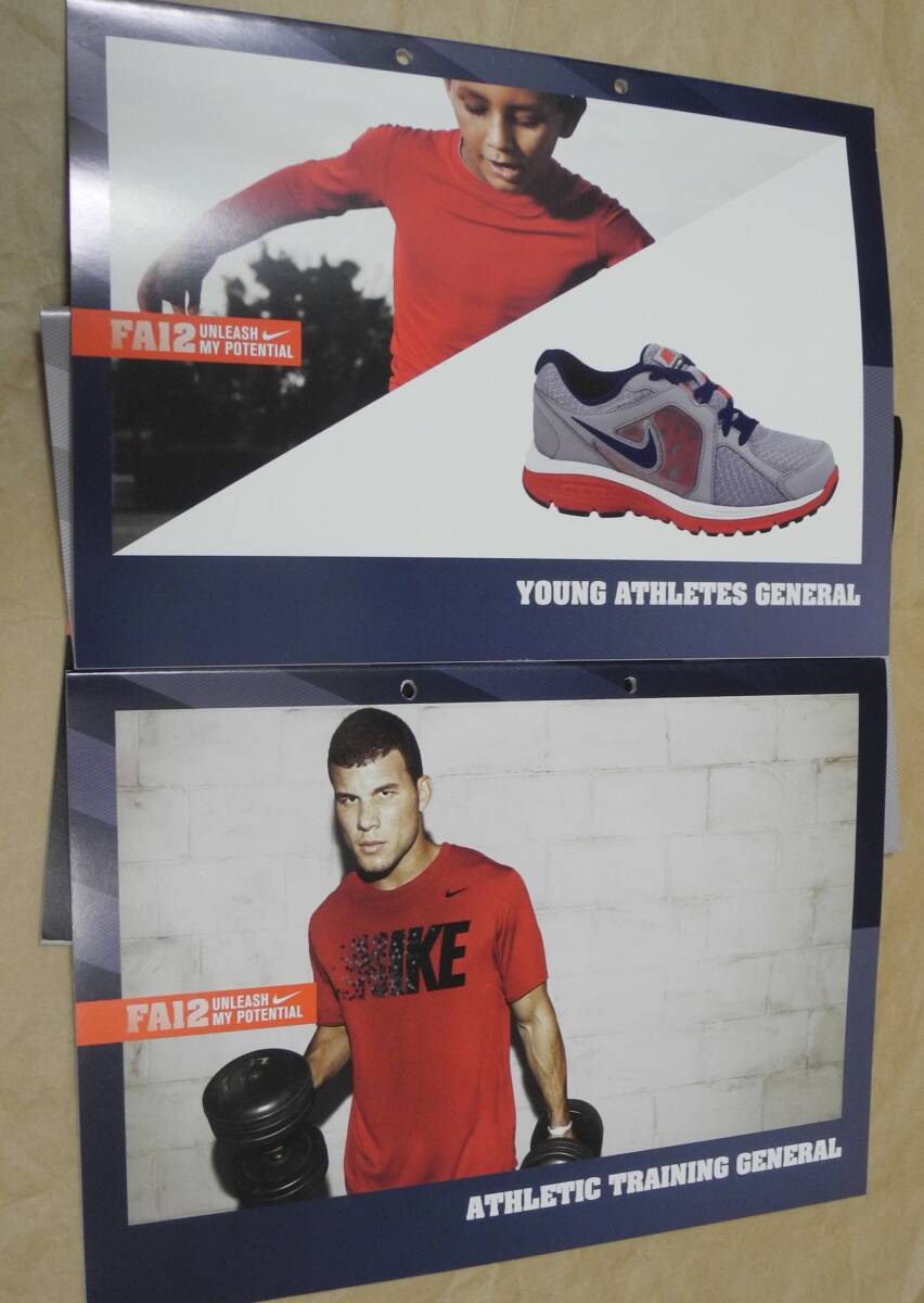 2012 NIKE CATALOG ナイキ 2012 FALL SHOES サッカー テニス シューズ アパレル football soccer tennis apparel ウェア カタログの画像3