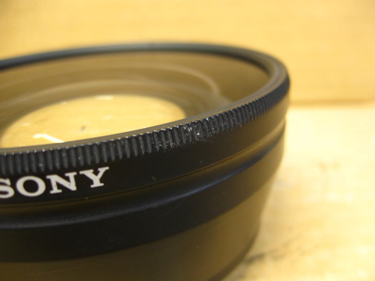 ▽SONY 0.8倍 VCL-HG0872 ワイドコンバージョンレンズ 72mm 中古 ソニー_画像8