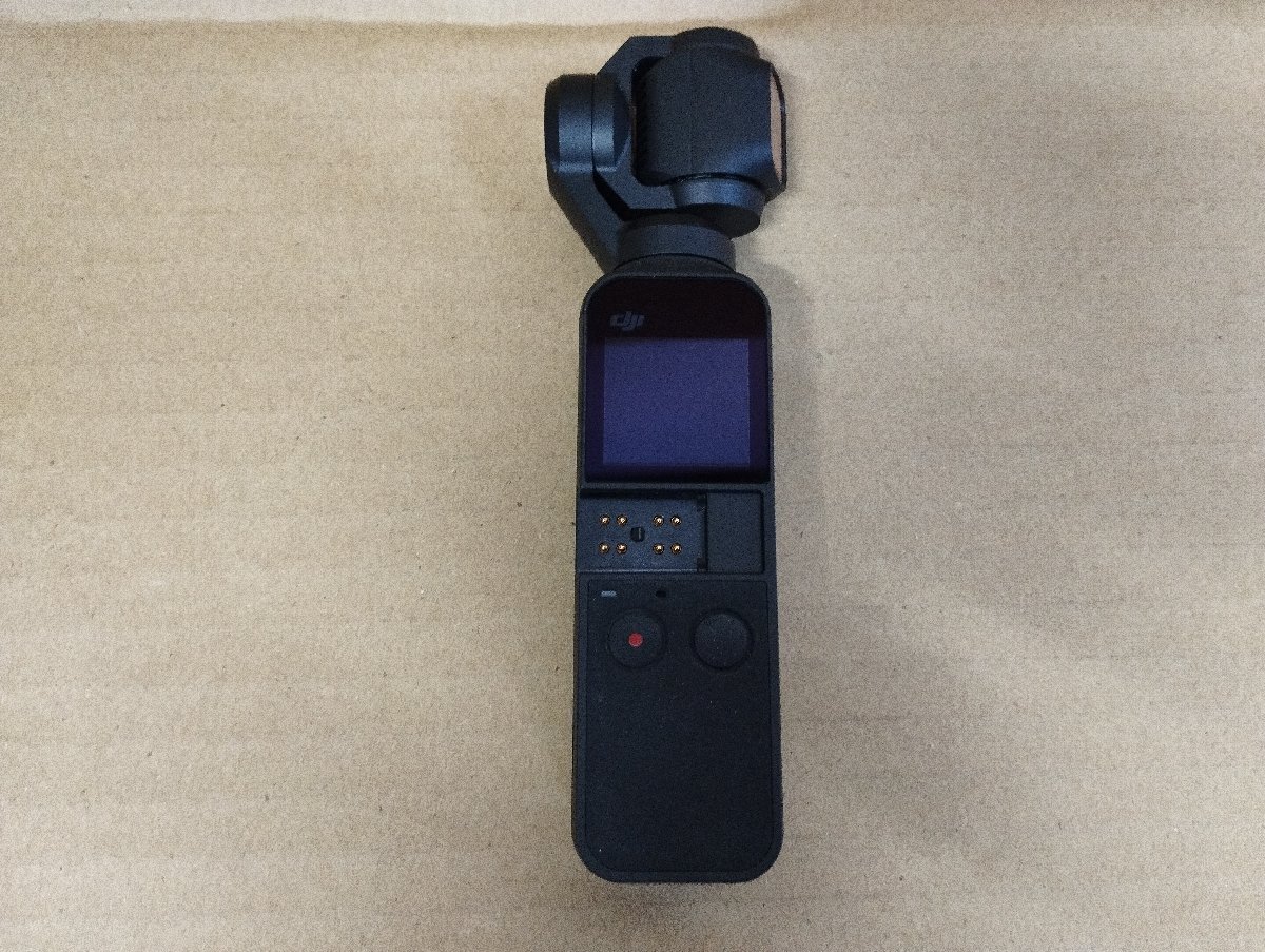 ♪DJI Osmo Pocket OT110 ３軸ジンバルカメラ アクションカメラ コントローラーホイール付属 動作確認済・中古♪_画像2