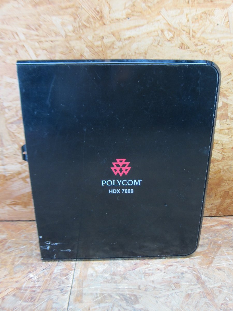 * poly- com Polycom tv for meeting system body HDX7000| camera MPTZ-6 video meeting system the first period . ending present condition goods *Z1390