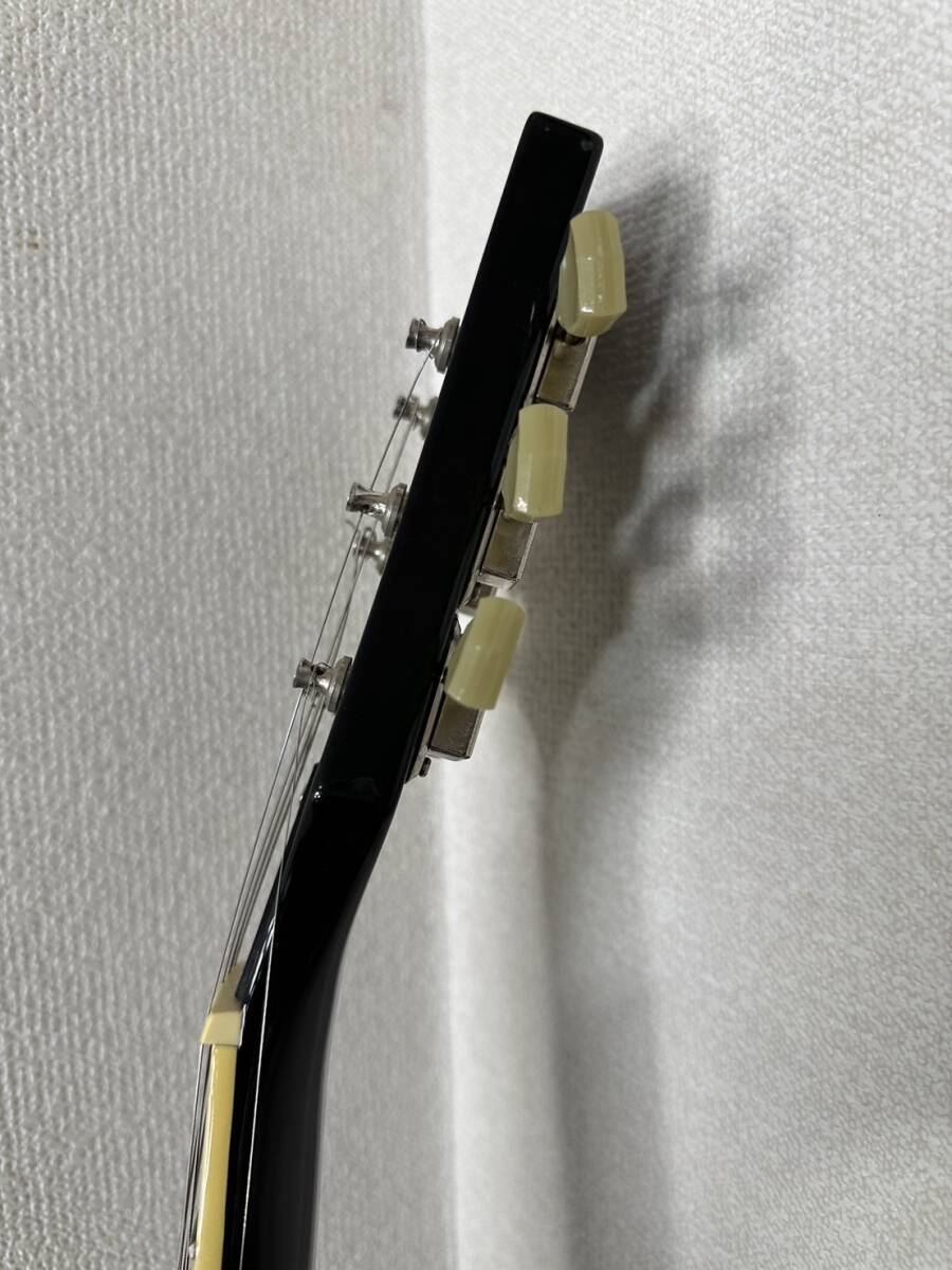 【現状品】BLITZ by AriaProll エレキギター ブラック ソフトケース付 ジャンクの画像6