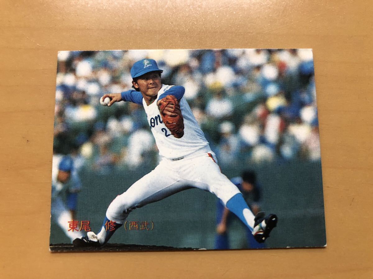 カルビープロ野球カード 1987年 東尾修(西武ライオンズ) No.276_画像1