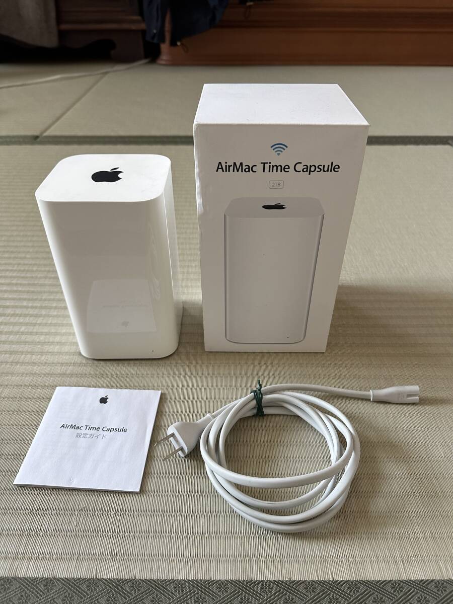 【中古】Apple Airmac Time Capsule ２TB（設定ガイド付き）の画像1