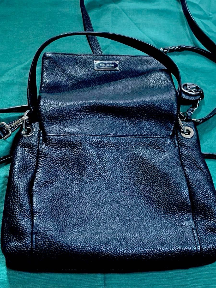 #値下げしました MICHAEL KORS マイケルコース　フラップショルダー　/3way/中古美品　ブラック