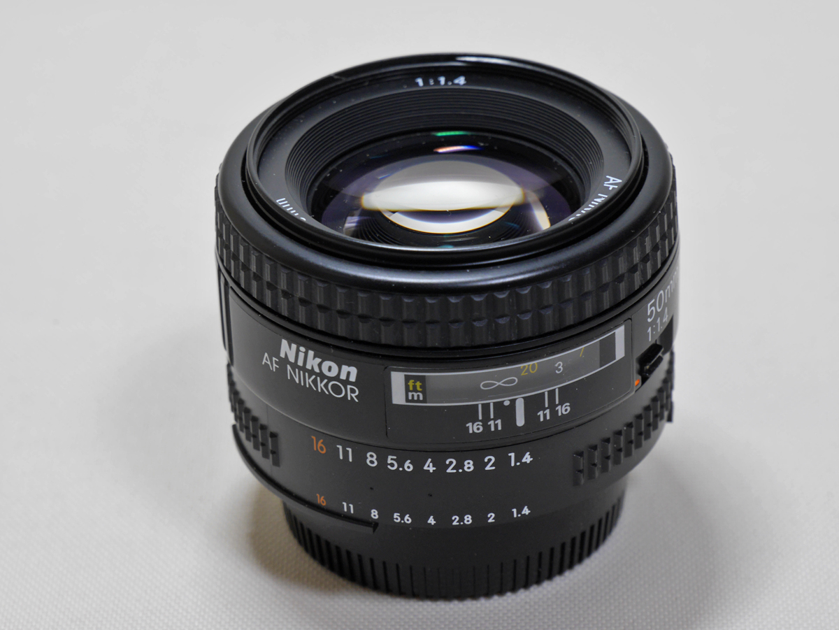 Nikon AF Nikkor 50mm F1.4　美品　値下げしました。_画像2