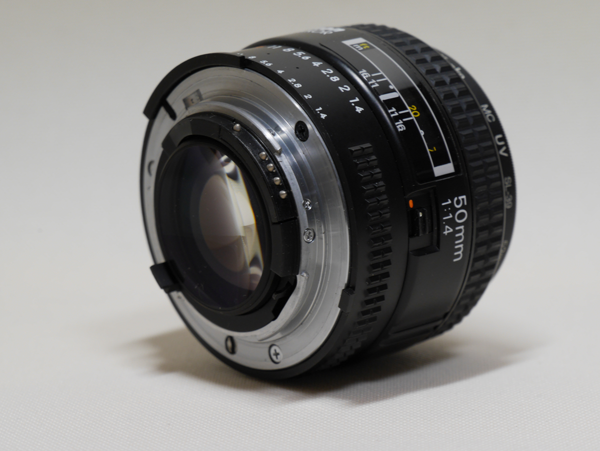 Nikon AF Nikkor 50mm F1.4　美品　値下げしました。_画像3