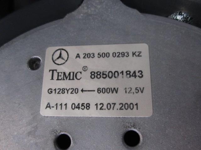 * Benz C Class GF-203245 электрический вентилятор 111M20 пробег 83,242.A2035000293