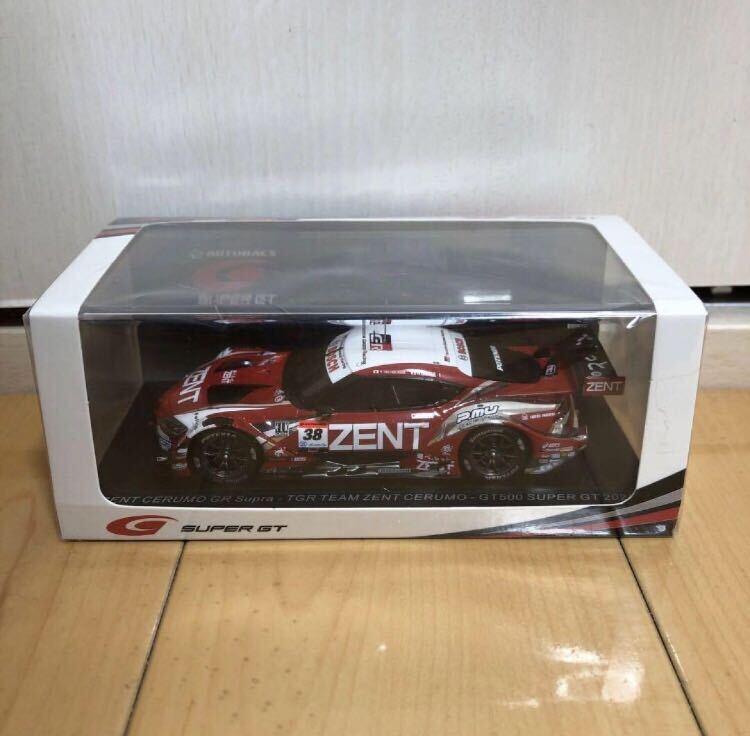 【1円スタート】立川裕路 現役ラストマシン Spark1/43 スパーク1/43 SUPERGT スーパーGT ZENT CERUMO GR Supra 2023 TGR TEAM ゼントセルモ_画像1