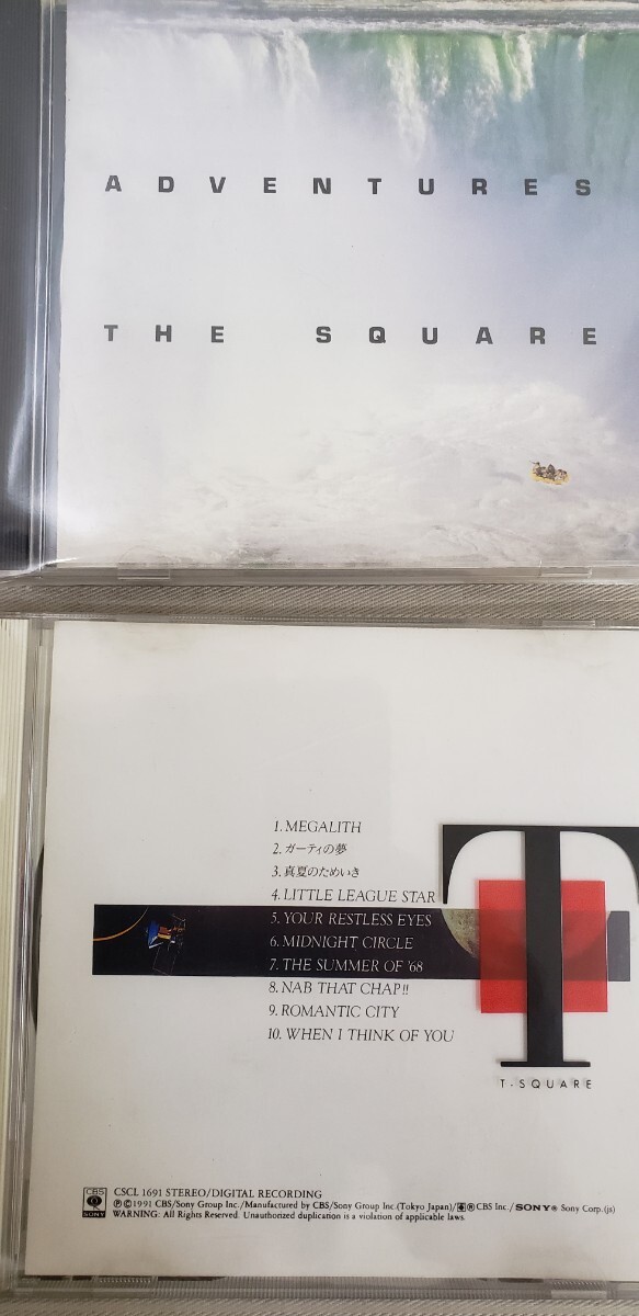 CD 中古 THE SQUARE T-SQUARE T-スクエア まとめて 送料全国一律300円 の画像4