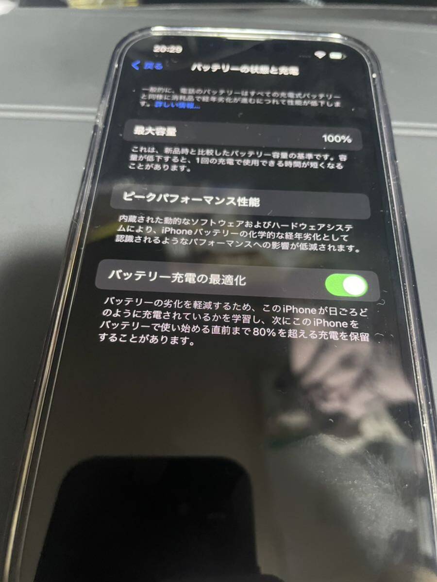 交換品 iPhone13 Pro 256GB Apple版SIMフリー バッテリー100%の画像4