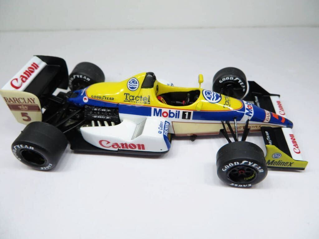 素人完成品 1/43 タメオ ウィリアムズ ジャッド FW12 ブラジルGP 1988年 N.マンセル R.パトレーゼ Williams tameo 1/43キットの画像7