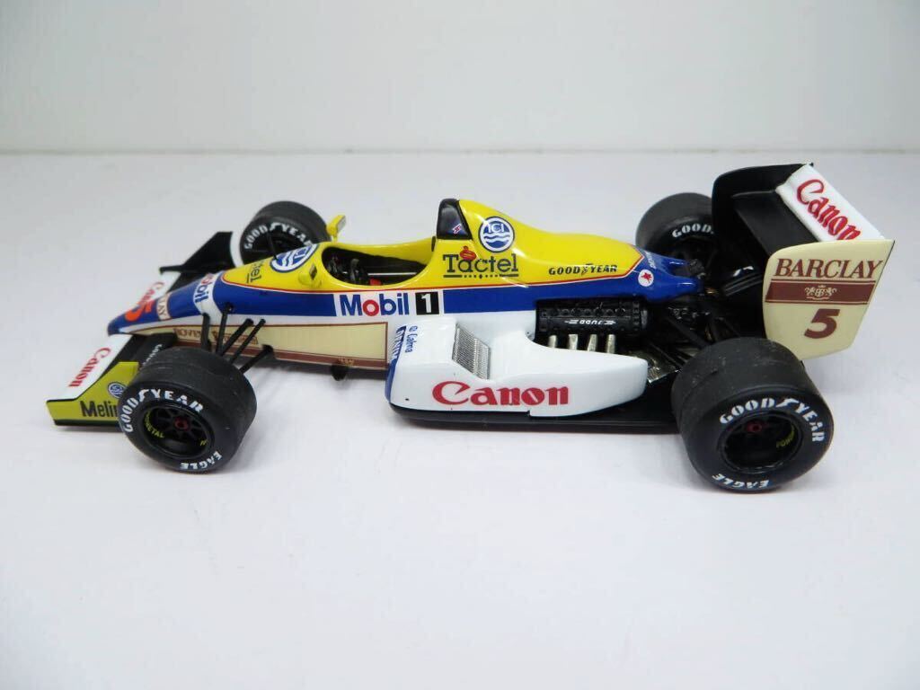 素人完成品 1/43 タメオ ウィリアムズ ジャッド FW12 ブラジルGP 1988年 N.マンセル R.パトレーゼ Williams tameo 1/43キットの画像6