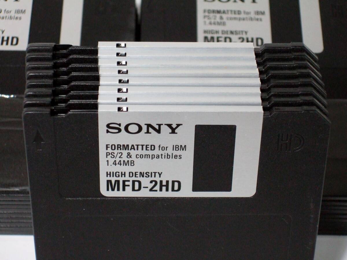 [ unused 38 sheets ]SONY 3.5 floppy disk 2HD[ free shipping ]