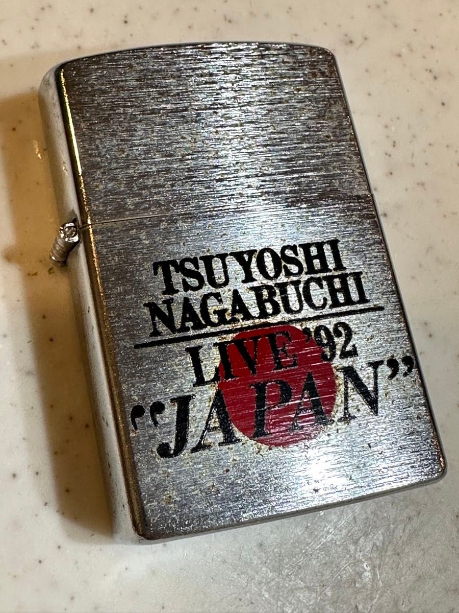 【長渕 剛】LIVE92 JAPAN ZiPPo 激レア 24時間以内発送