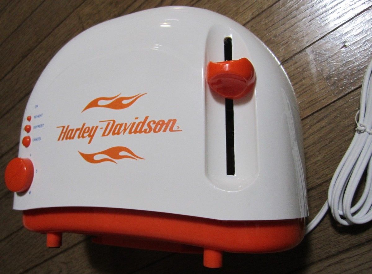 ハーレーダビットソン トースター（Harley-Davidson）【ハーレーの焼き色が付く】620Ｗ/50Hz★新品・未使用品★