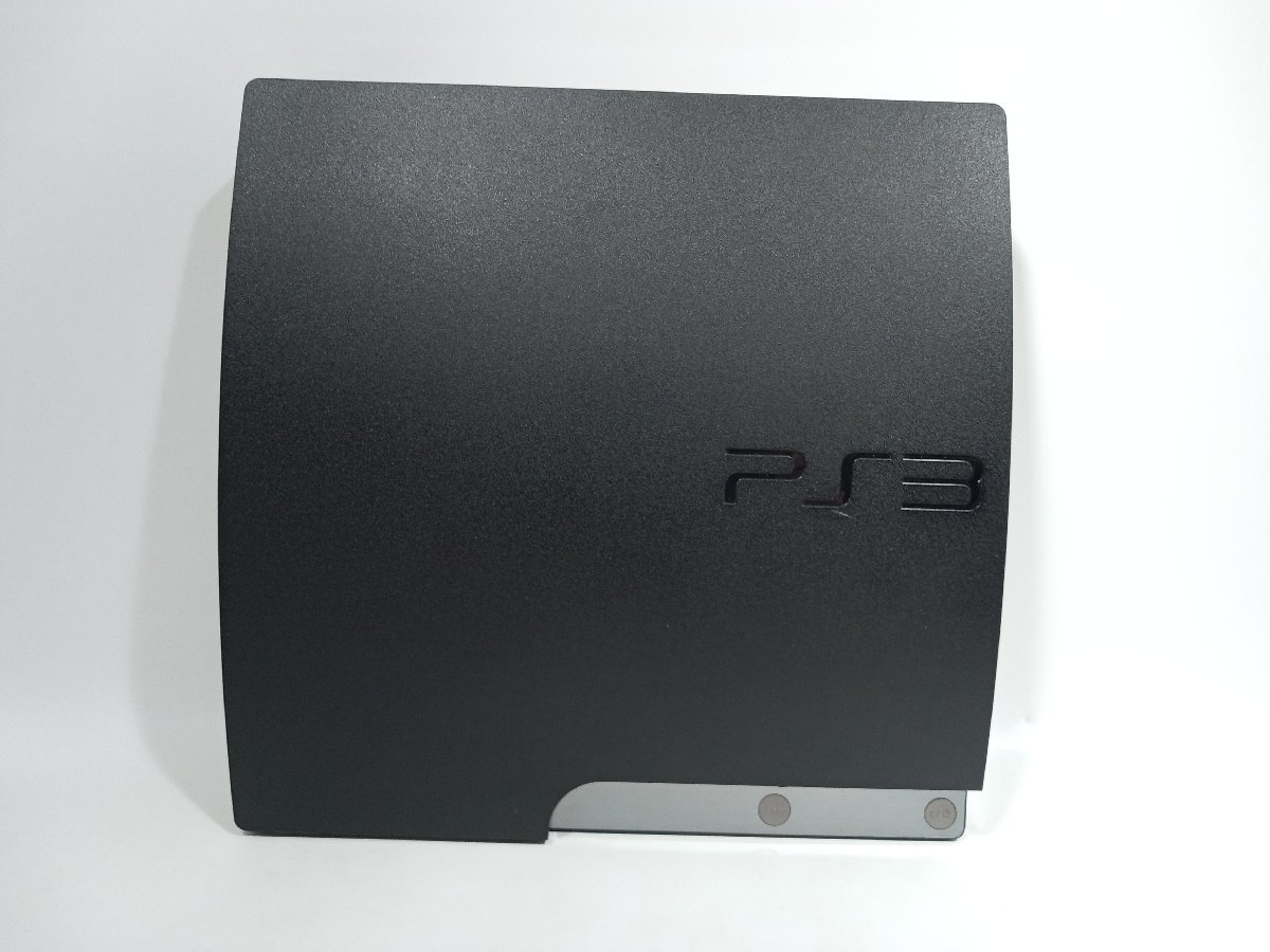 【通電確認のみ・ジャンク扱い】 SONY ソニー PS3 PlayStation3 CECH-2500A 黒 2点まとめ売り 本体のみ [1-2] No.1090_画像2