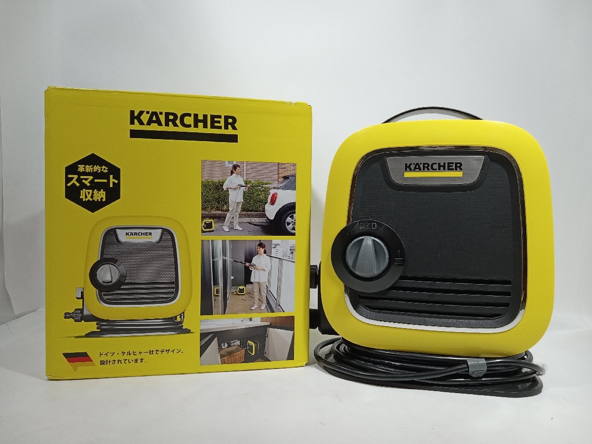 【通電確認のみ】 KARCHER ケルヒャー 高圧洗浄機 K Mini 1.600-050.0 完品 [1-2] No.1151