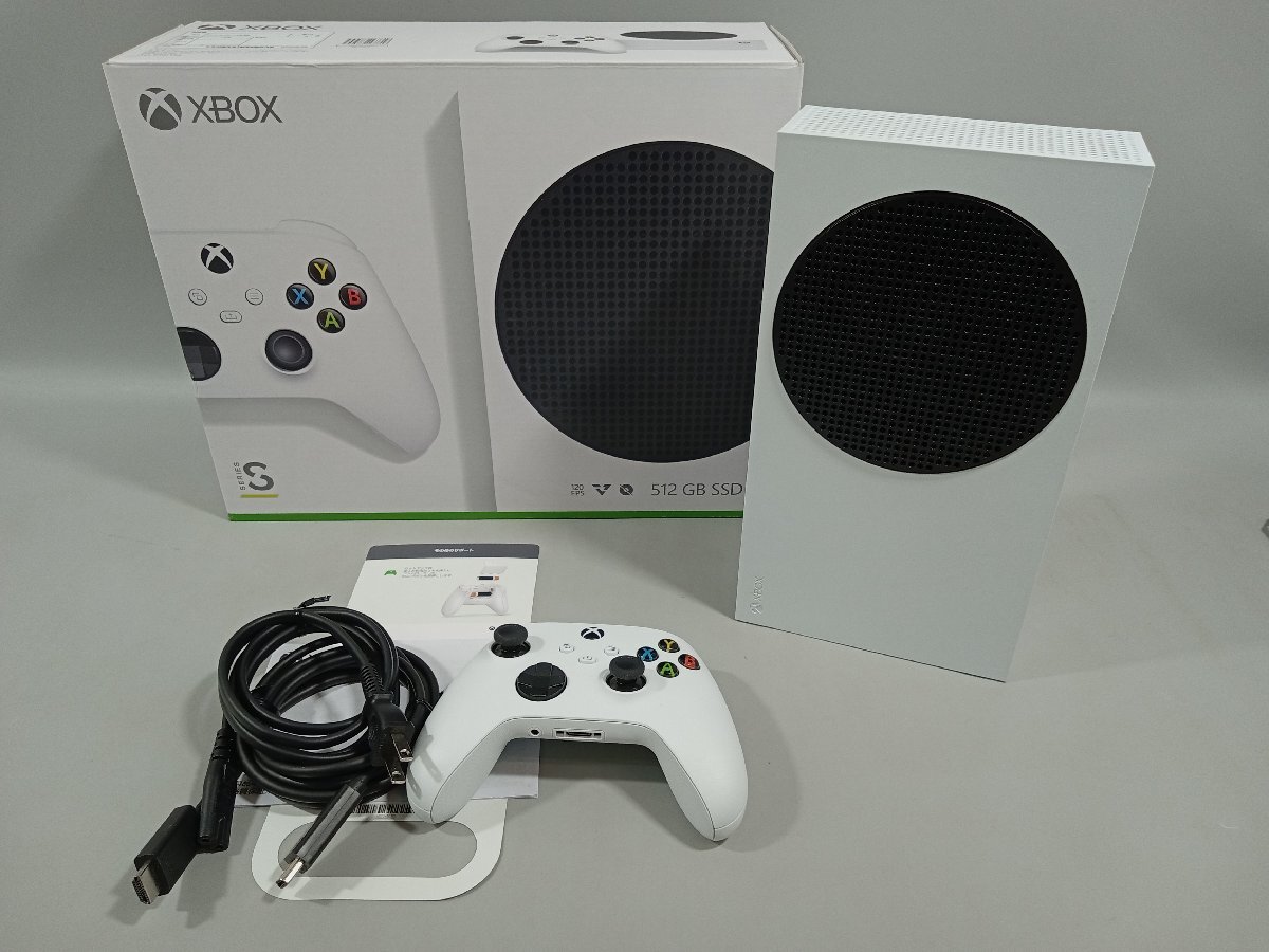 【簡易動作確認済】 マイクロソフト Xbox Series S RRS-00015 512GB SSD [11-3] No.1277_画像1