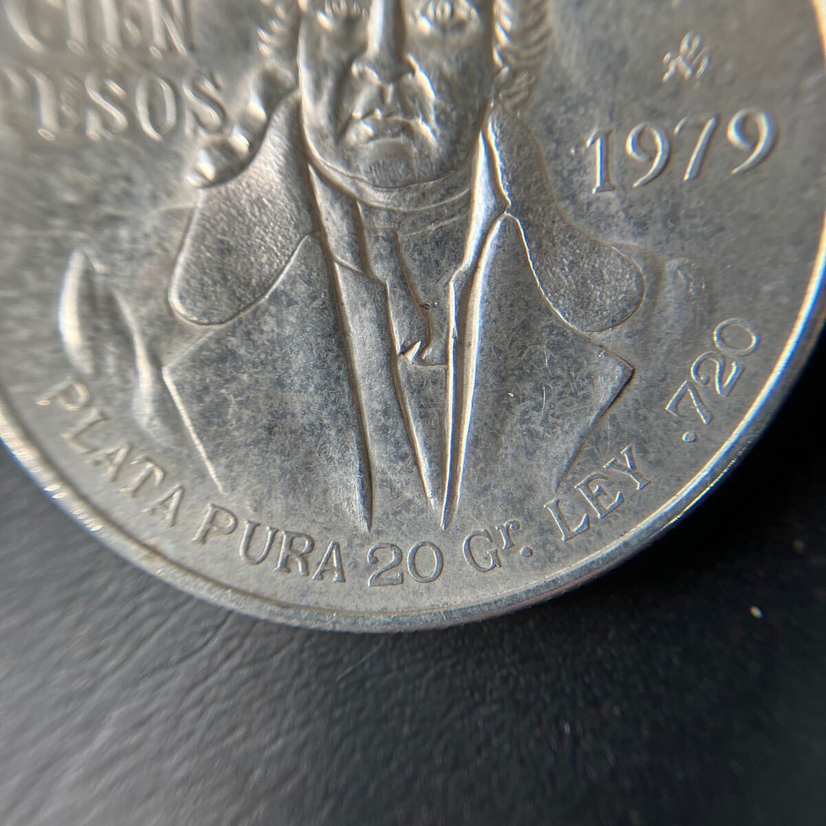 1979メキシコ100ペソ銀貨 コイン 硬貨 古銭 レア ★8の画像6