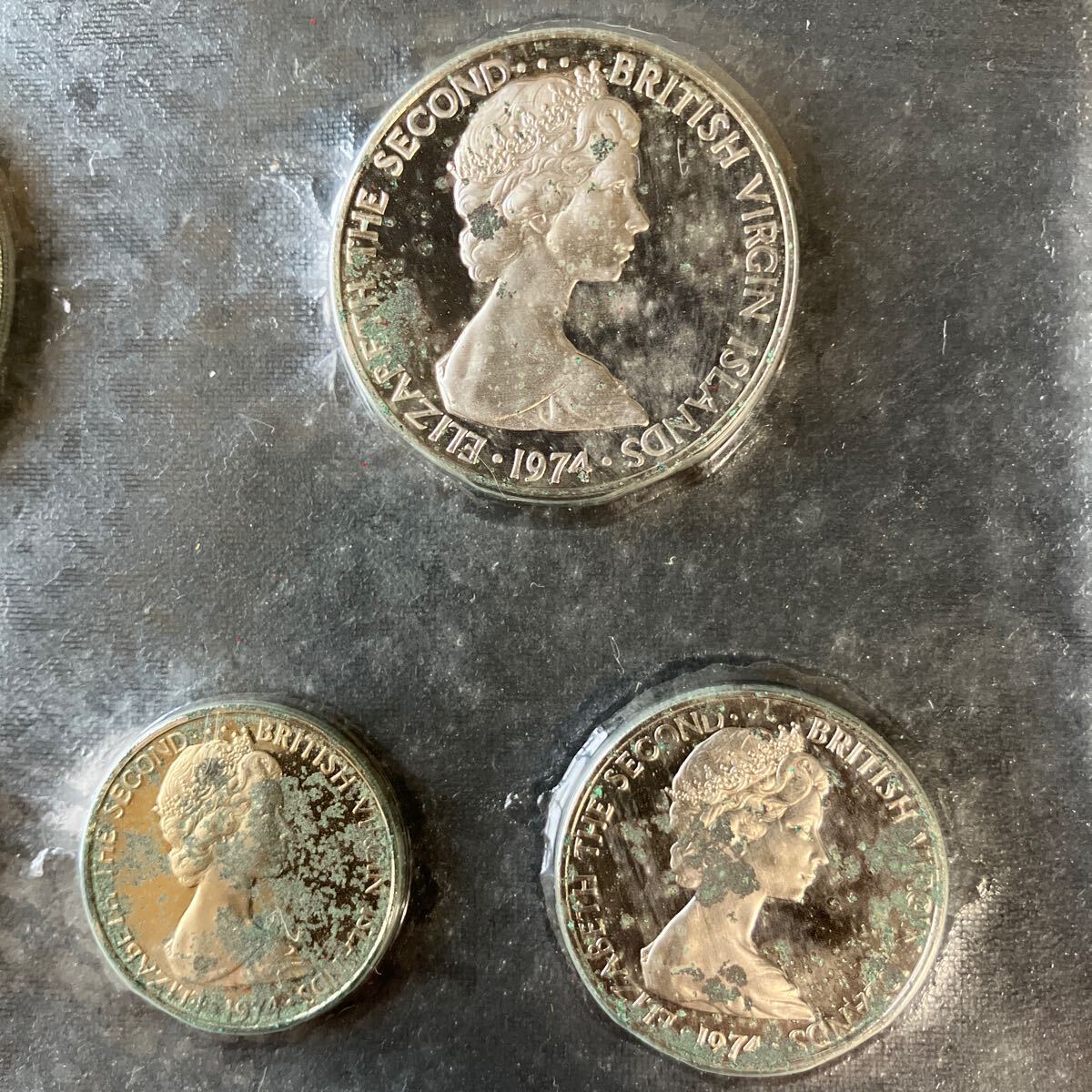 【コイン未開封】 1974年版 英領 ヴァージン諸島公式貨幣 ★29の画像6