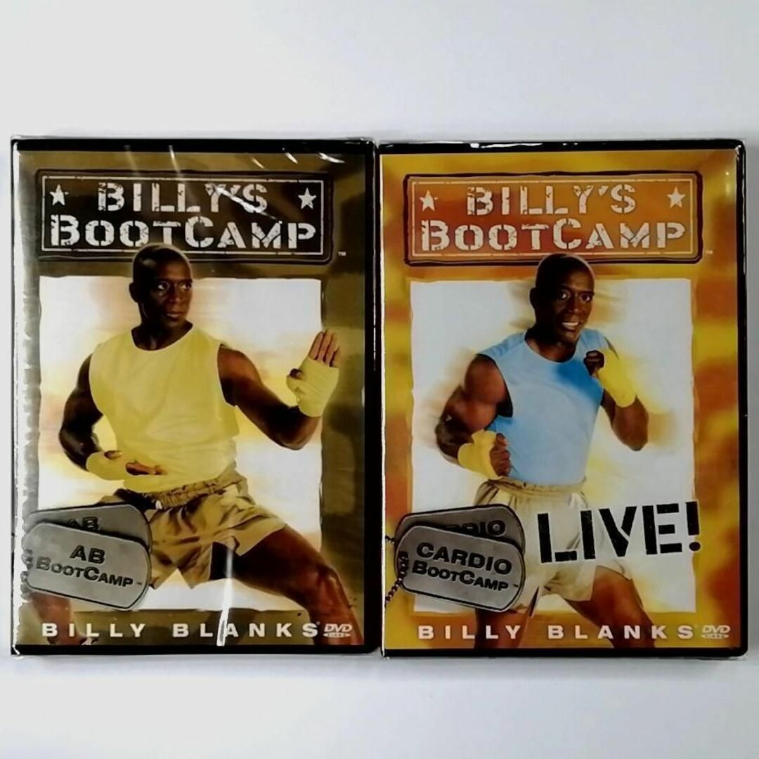 ★未開封★ Billy's Bootcamp AB & Cardio ビリーズブートキャンプ DVD２枚セット