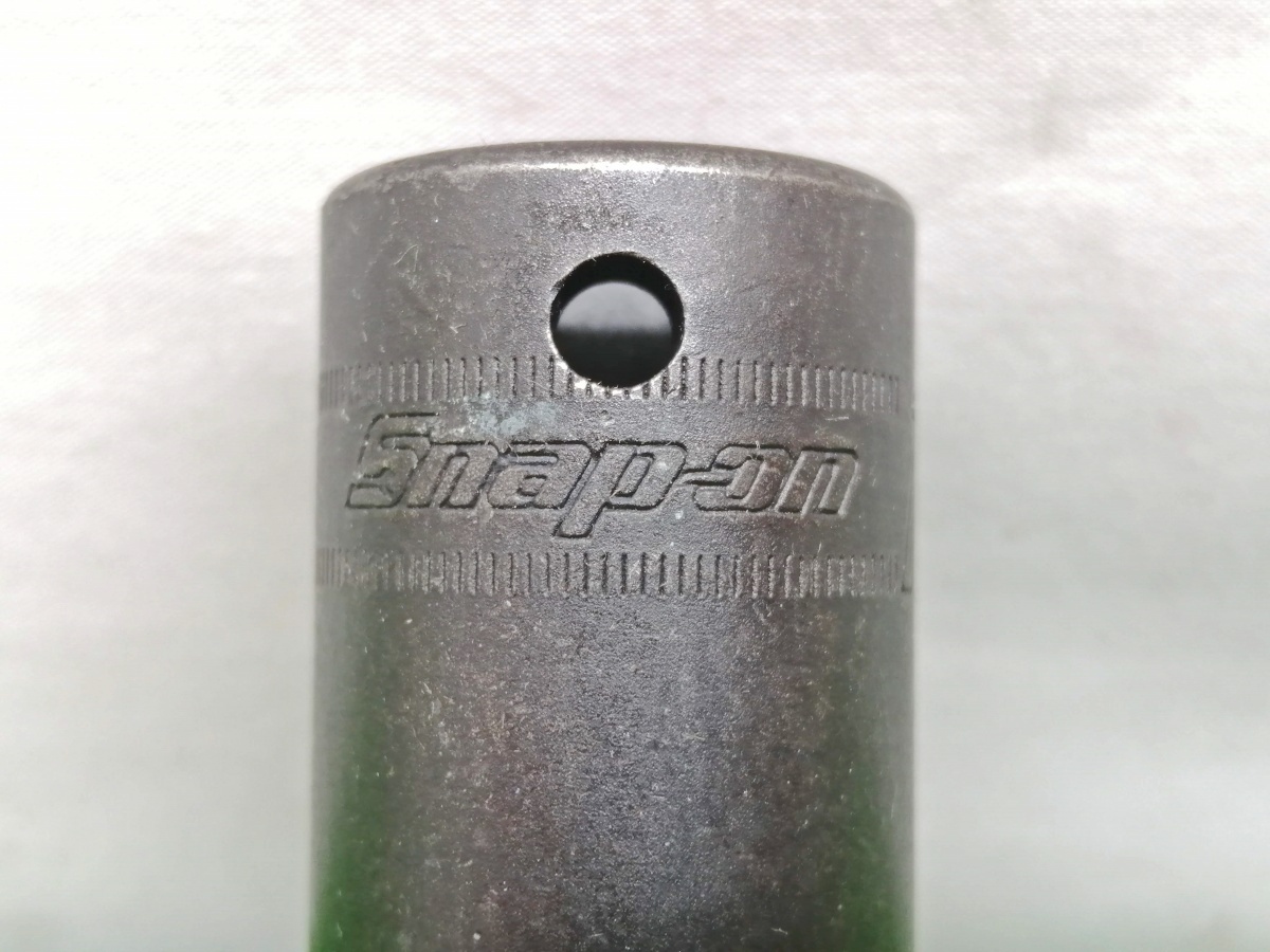 中古品 Snap-on スナップオン 1/2 ディープ インパクト ソケット 19mm SIMM190 ②の画像5