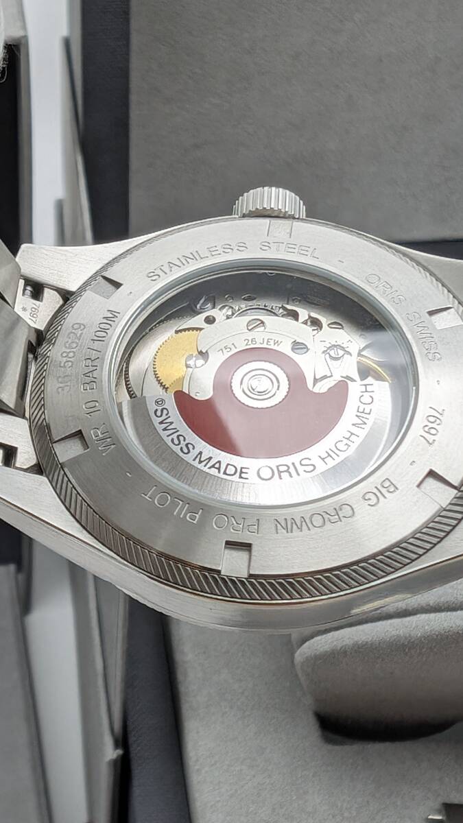 【美品！】ORIS オリス ビッグクラウンプロパイロット（01 751 7697 4164）正規品 ≪１週間のみ限定出品≫_画像4