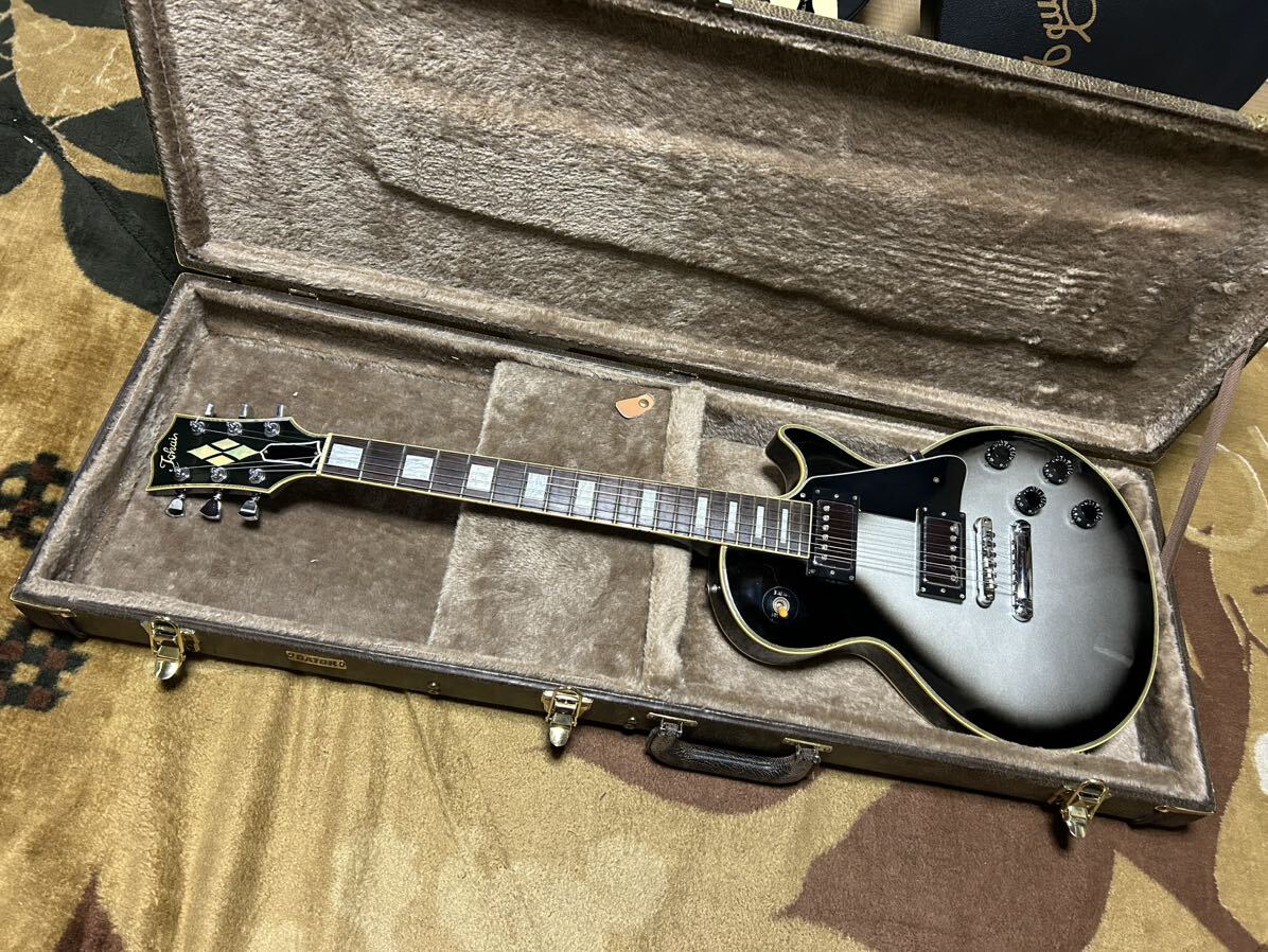 85年製・超美品・日本製・TOKAI レスポールカスタム・LC-70・激レアカラー！ビンテージ・トーカイ・セットネック。調整済み・激安。_画像1