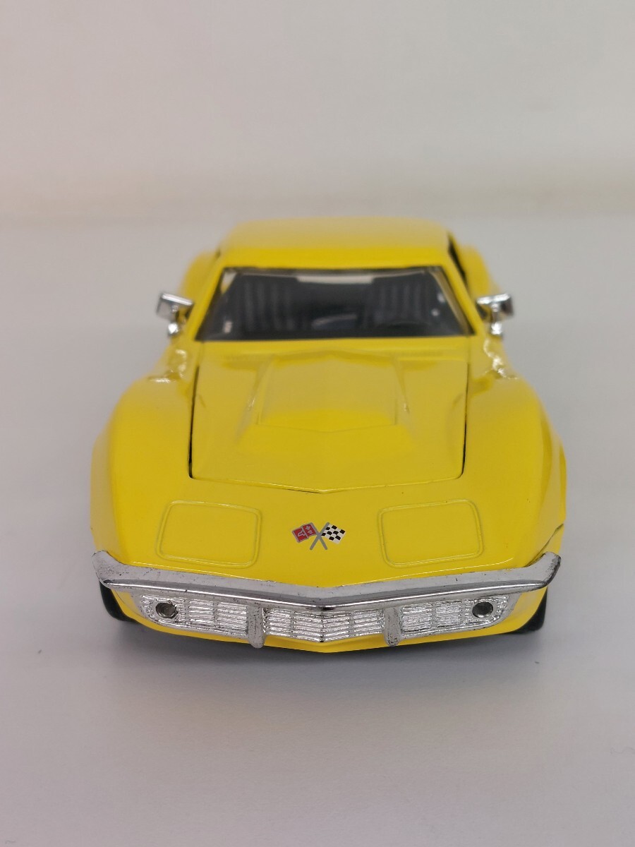 13759 1/24 1968 Chevrolet Corvette L88 シボレー コルベット L88 ミニカー サニーサイド社 Die Cast Metal 箱あり 現状品の画像2