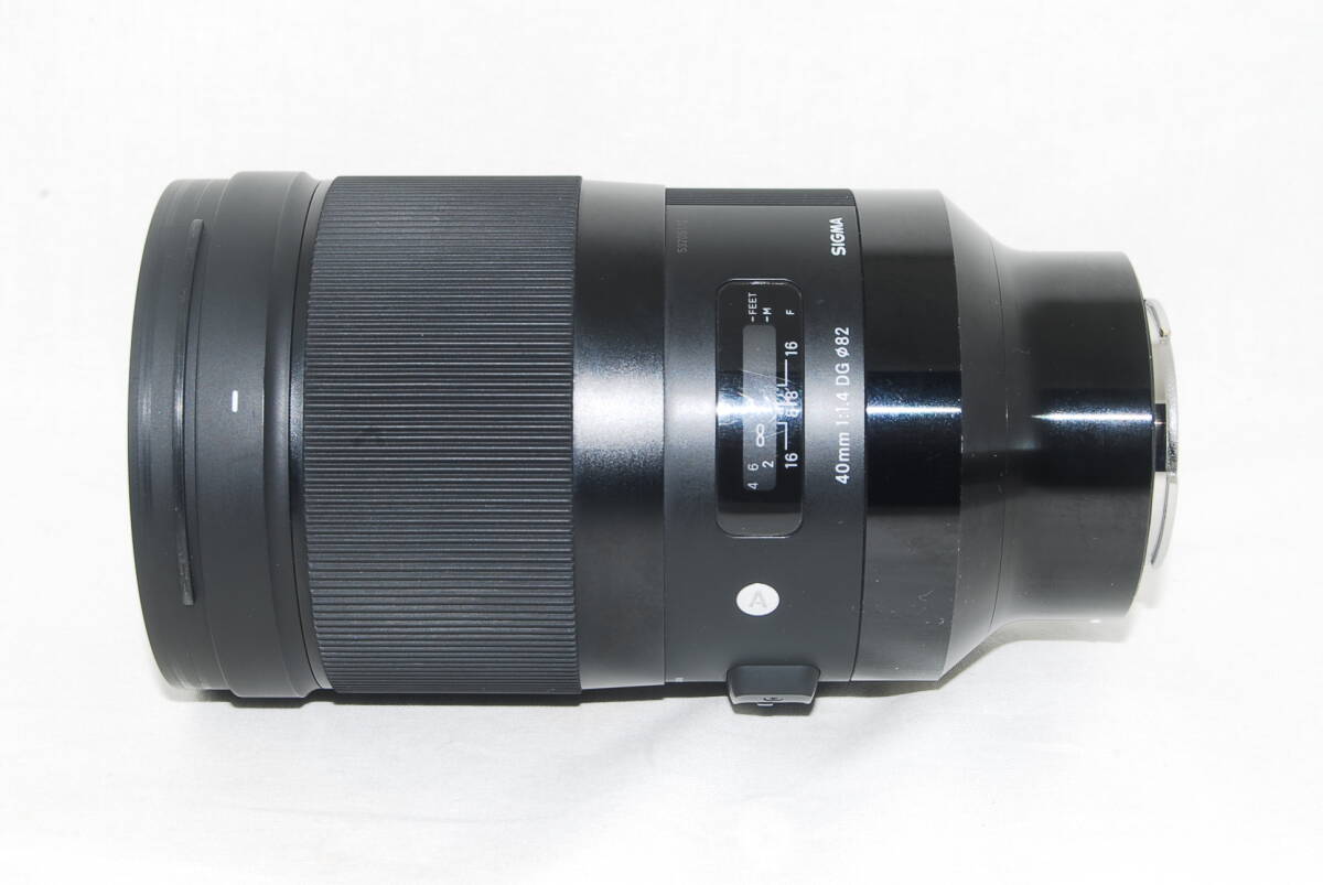 良品 SIGMA シグマ 40mm F1 4 DG HSM Art SONY ソニーEマウント 良品 SIGMA シグマ 40mm F1 4 DG HSM Art SONY ソニーEマウント