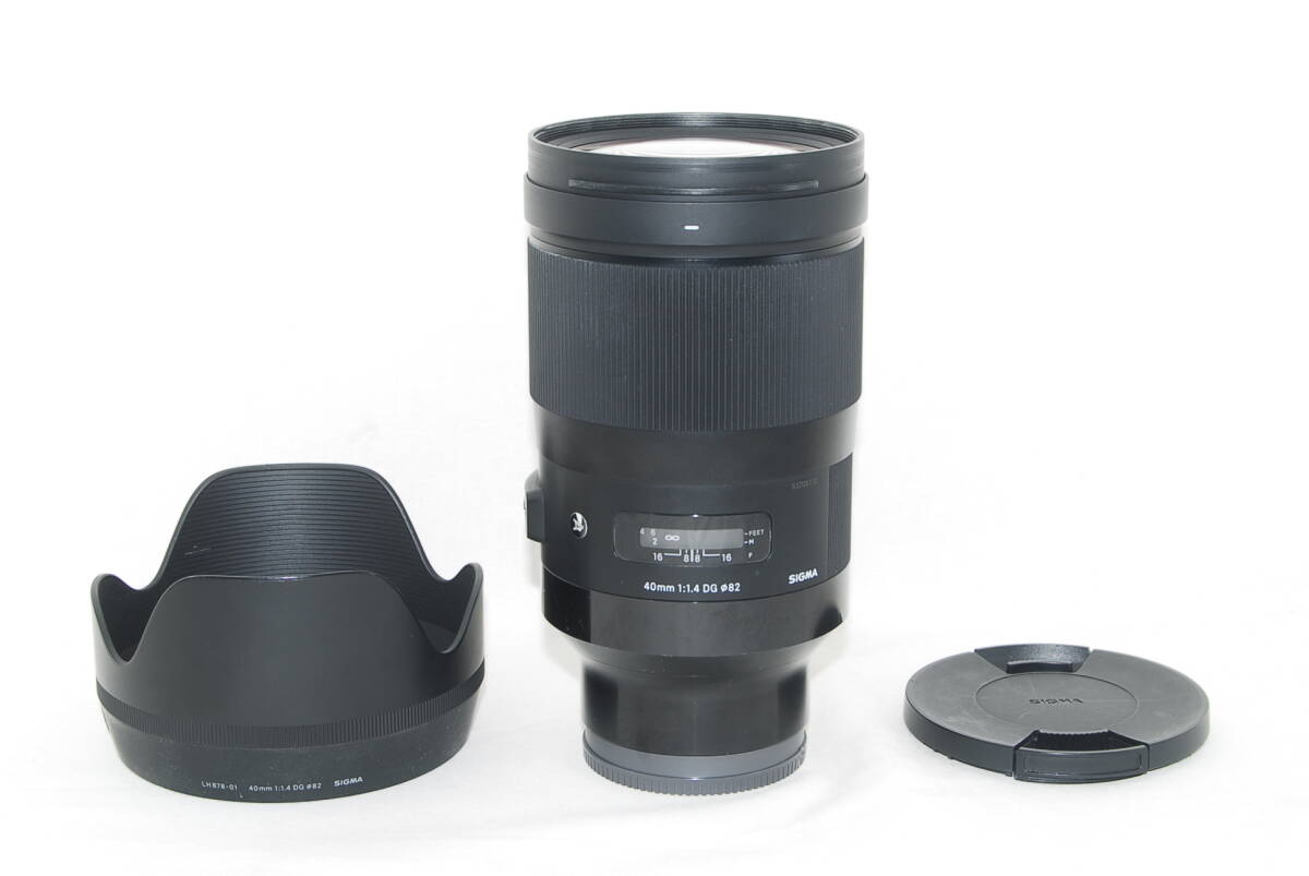 良品 SIGMA シグマ 40mm F1 4 DG HSM Art SONY ソニーEマウント 良品 SIGMA シグマ 40mm F1 4 DG HSM Art SONY ソニーEマウント