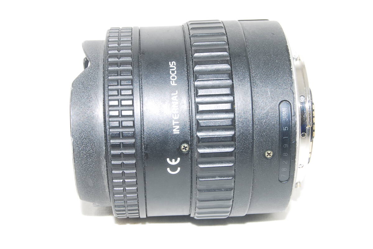 ★実用良品★Tokinaトキナー AT-X 107DX FISHEYE 10-17mm F3.5-4.5 Canon キャノン♪_画像5