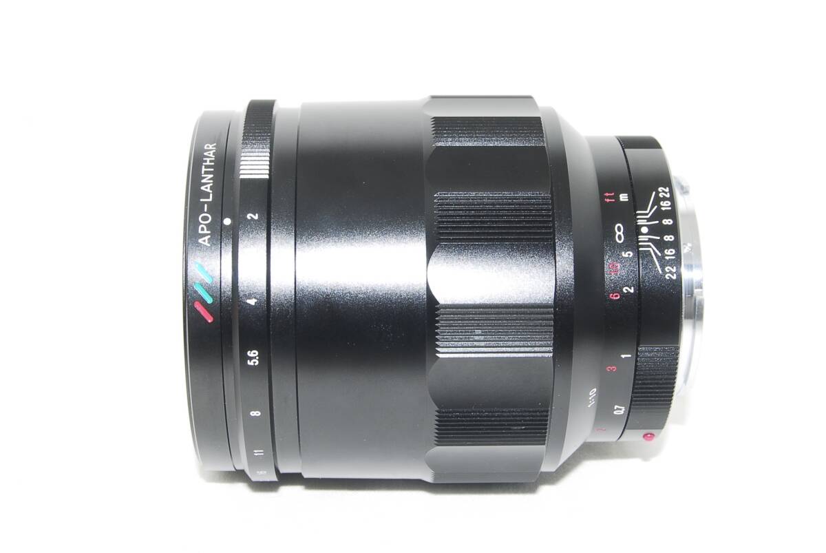 ★新品級★Voigtlander フォクトレンダー MACRO APO-LANTHAR 65mm F2 Aspherical SONY ソニー Eマウント 元箱付き♪_画像4