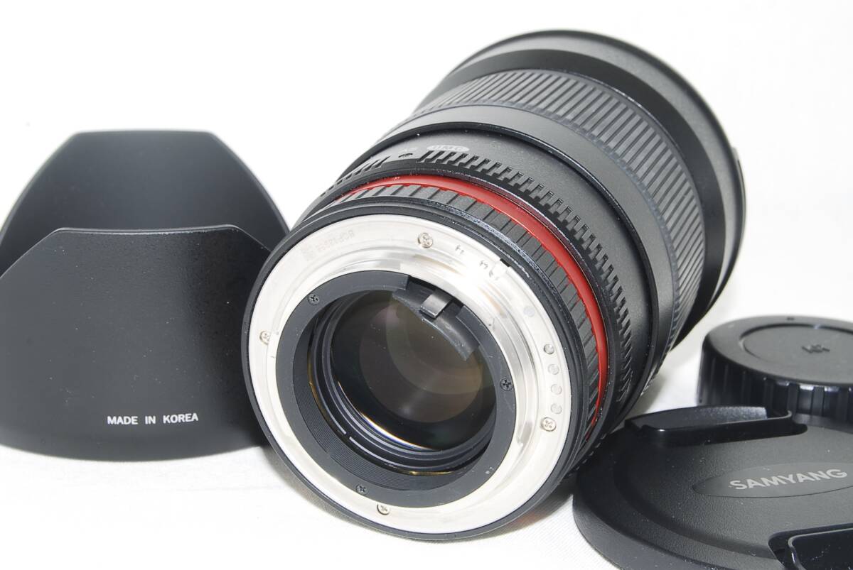 ★極美品★SAMYANG サムヤン 35mm F1.4 AS UMC Pentax ペンタックスKマウント 元箱付き♪_画像3