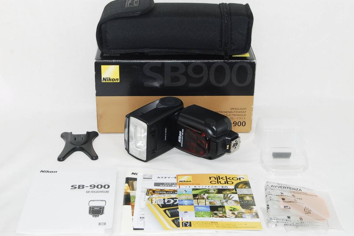 ★新品級★Nikon ニコン SPEEDLIGHT スピードライト SB-900 付属品一式付き♪_画像8